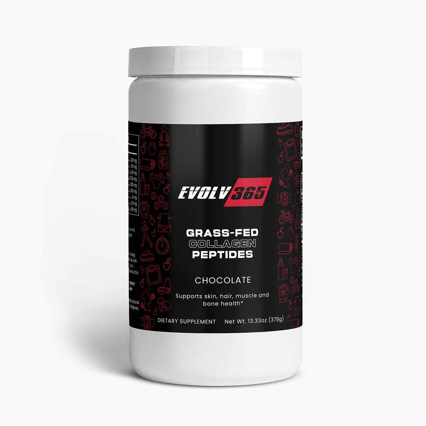 Grass-Fed Collagen Peptides Powder (Chocolate)